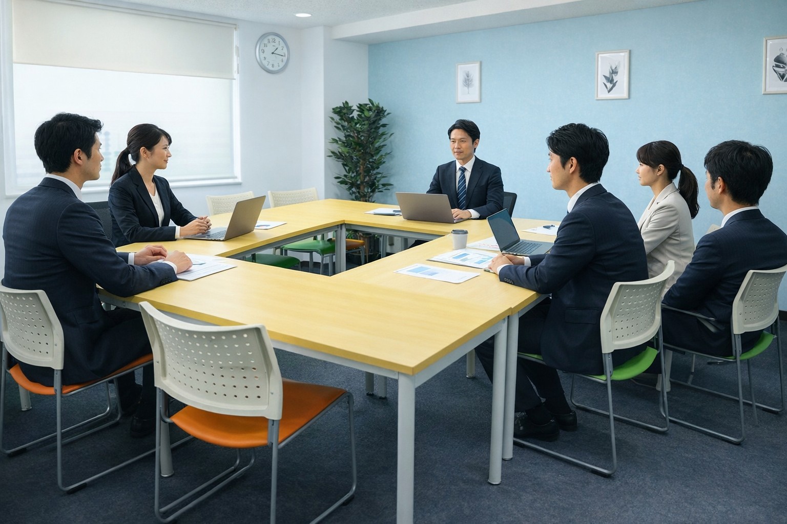 秋葉原の個室会議室（会議・採用面接・テレワークに）